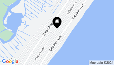 Map of 404 Merion Pl., Ocean City NJ, 08226