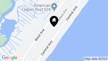 Map of 404 47th Street, Ocean City NJ, 08226