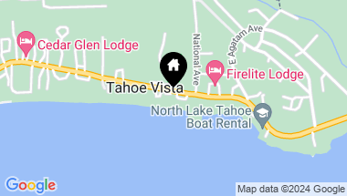 Map of 6844 North Lake Boulevard Unit: 5, Tahoe Vista CA, 96148