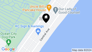 Map of 4117 Asbury Ave Unit: 1, Ocean City NJ, 08226