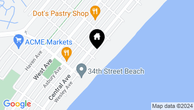 Map of 3232 Wesley Avenue, Ocean City NJ, 08226