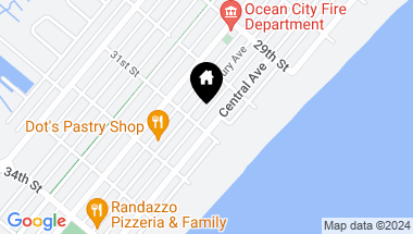 Map of 3040 Central Ave, Ocean City NJ, 08226