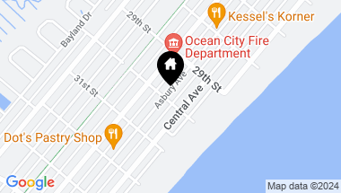 Map of 401 30th Street, Ocean City NJ, 08226