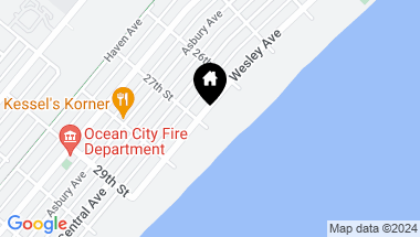 Map of 2633 Wesley Ave Unit: 1st floor, Ocean City NJ, 08226