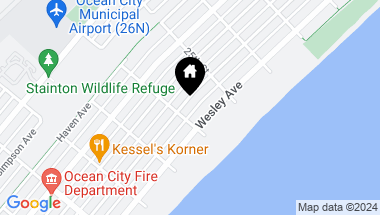 Map of 2537-39 Central Ave, Ocean City NJ, 08226