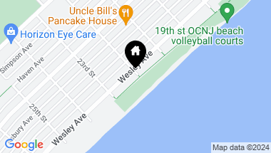 Map of 2201 Wesley Ave Unit: 1st floor, Ocean City NJ, 08226