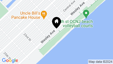 Map of 2105 Wesley Ave Unit: north side, Ocean City NJ, 08226