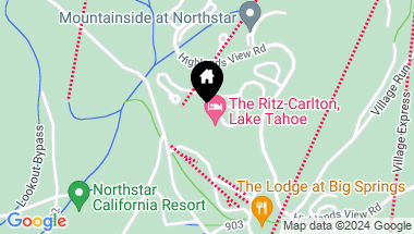 Map of 13031 Ritz Carlton Highlands Ct Unit: 672, Truckee CA, 96161