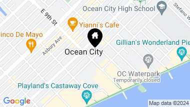 Map of 840 Ocean Ave Unit: 7, Ocean City NJ, 08226