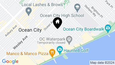 Map of 804 Plymouth Pl, Ocean City NJ, 08226