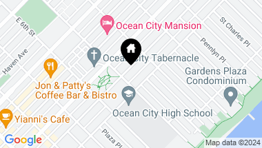 Map of 429 Ocean Avenue, Ocean City NJ, 08226