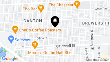 Map of 901 S Ellwood Ave, Baltimore MD, 21224