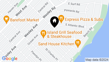 Map of 800 North Street, Ocean City NJ, 08226