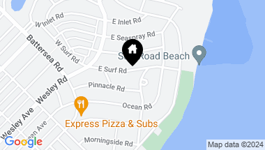 Map of 343 E Surf Rd, Ocean City NJ, 08226