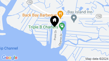 Map of 1 Point Drive, Egg Harbor Township NJ, 08234