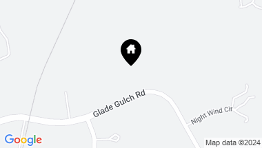 Map of 757 Glade Gulch Road, Castle Rock CO, 80104