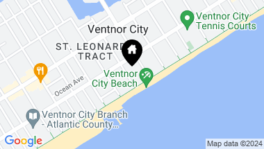 Map of 109 S Derby Ave, Ventnor NJ, 08406