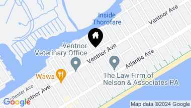 Map of 4917 Avenue, Ventnor NJ, 08406