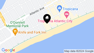 Map of 3101 Boardwalk Unit: 2005-2, Atlantic City NJ, 08401