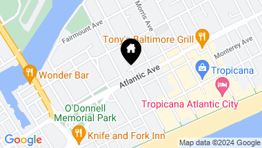 Map of 3201 Atlantic Ave, Atlantic City NJ, 08401
