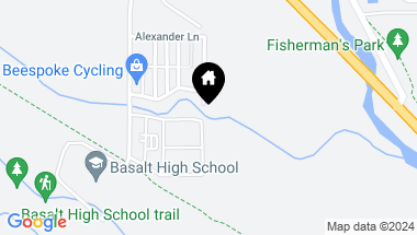 Map of 437 Allison Lane, Basalt CO, 81621