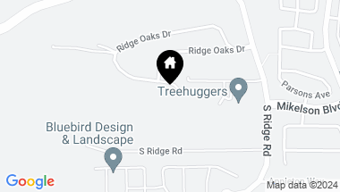 Map of 1283 Ridge Oaks Drive, Castle Rock CO, 80104