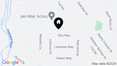 Map of 1075 Ron Way, Reno NV, 89521