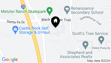 Map of 457 Black Feather Loop Unit: 701, Castle Rock CO, 80104