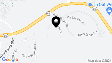 Map of 4605 Tierra Alta Drive, Castle Rock CO, 80104