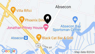 Map of 111 N Shore Rd Road, Absecon NJ, 08201