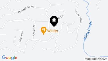 Map of 24415 Cypress Dr, Willits CA, 95490