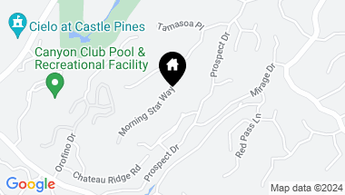 Map of 362 Morning Star Way, Castle Rock CO, 80108