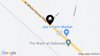 Map of WHITE HORSE PIKE, Galloway Township NJ, 08205