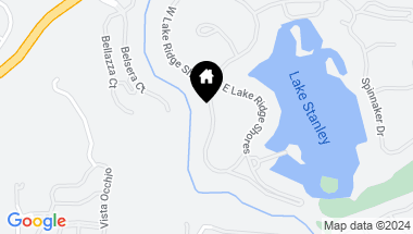 Map of 2715 Lake Ridge Shores West, Reno NV, 89519