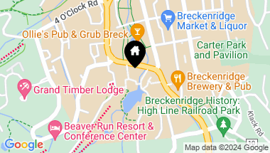 Map of 645 Park Ave. 304, Breckenridge CO, 80424