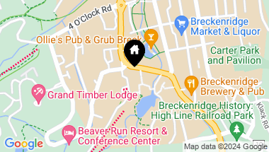 Map of 535 South Park Ave. #611, Breckenridge CO, 80424