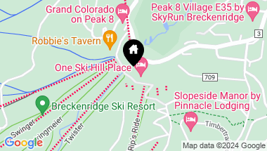 Map of 1521 Ski Hill Road Unit# 8211, Breckenridge CO, 80424