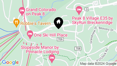 Map of 119 Boulder Circle, Breckenridge CO, 80424