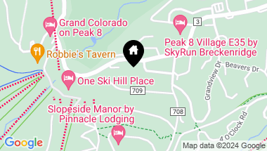 Map of 119 Boulder Circle , Breckenridge CO, 80424