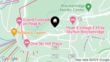 Map of 95 N Woods LANE, BRECKENRIDGE CO, 80424