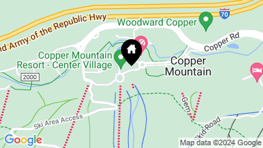 Map of 214 Ten Mile CIRCLE R-404, COPPER MOUNTAIN CO, 80443