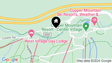 Map of 172 Beeler PLACE 203 D, COPPER MOUNTAIN CO, 80443