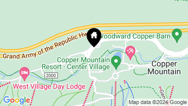 Map of 910 Copper ROAD 421, COPPER MOUNTAIN CO, 80443