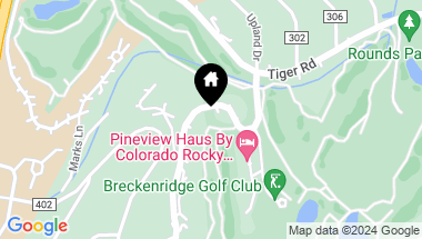 Map of 2446 Highlands Drive, Breckenridge CO, 80424
