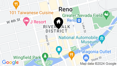 Map of 220 & 222 N Sierra Unit: Street, Reno NV, 89501