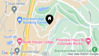 Map of 127 Marks Ln, Breckenridge CO, 80424
