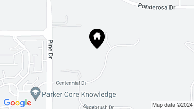 Map of 7251 Centennial Drive, Parker CO, 80138
