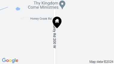 Map of 3481 S Honey Creek Road, Whiteland IN, 46184