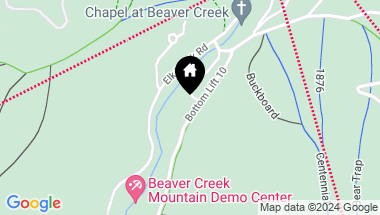 Map of 185 Elk Track Road, Beaver Creek CO, 81620