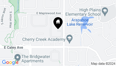 Map of 9628 E Maplewood Circle, Greenwood Village CO, 80111